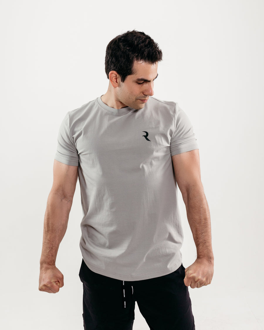 Men’s Active Dry T-Shirt Lightweight - OLIVE GRAY