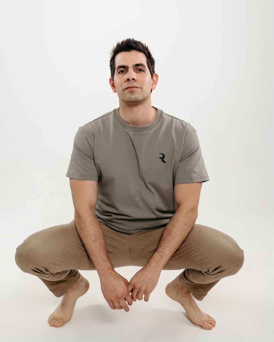 Men’s Luxury Oversized T-Shirt - RUST