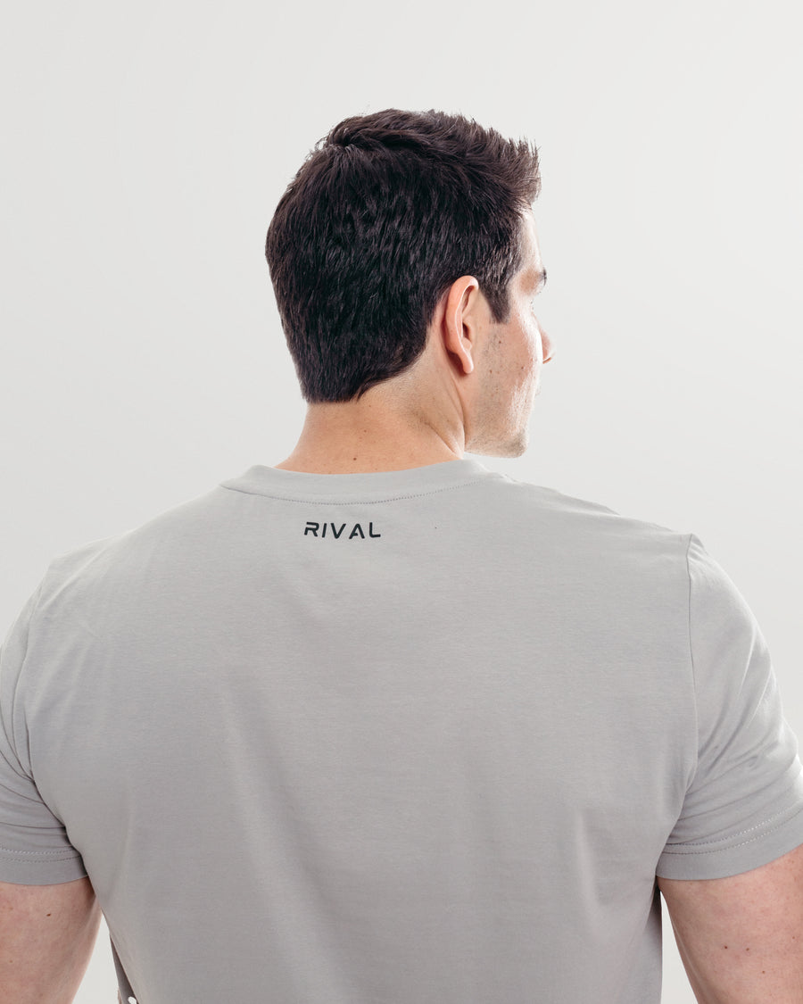 Men’s Active Dry T-Shirt Lightweight - OLIVE GRAY