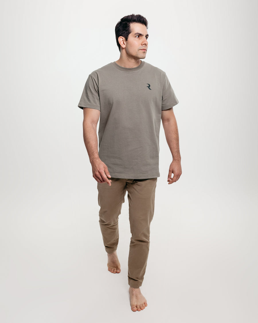 Men’s Luxury Oversized T-Shirt - RUST