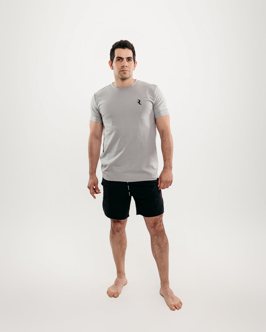 Men’s Active Dry T-Shirt Lightweight - OLIVE GRAY