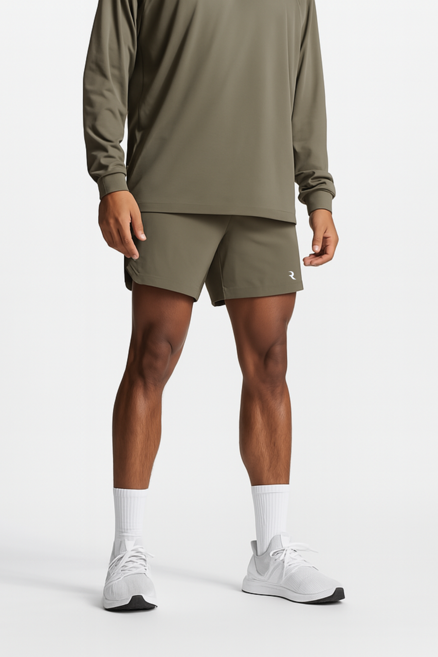 Men’s Quick-Dry Performance Shorts – OLIVE