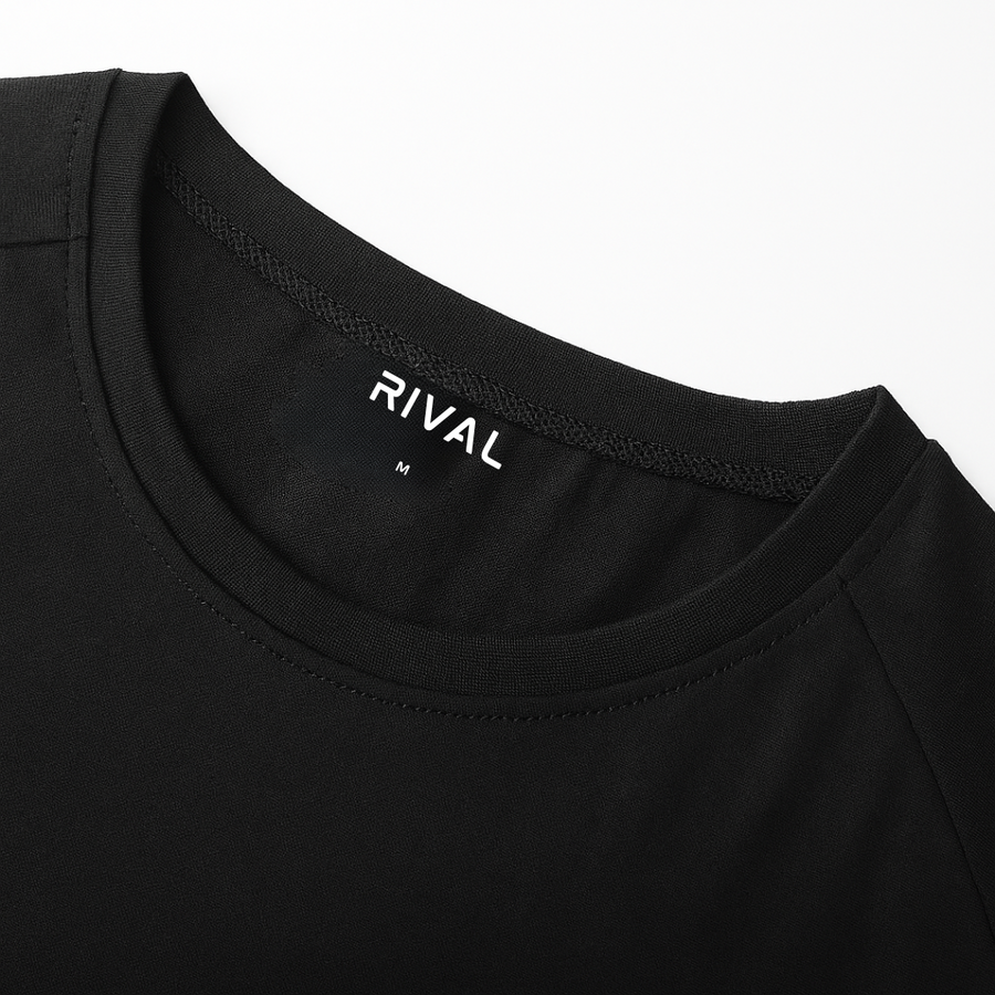 Men’s Quick-Dry Training T-Shirt – BLACK