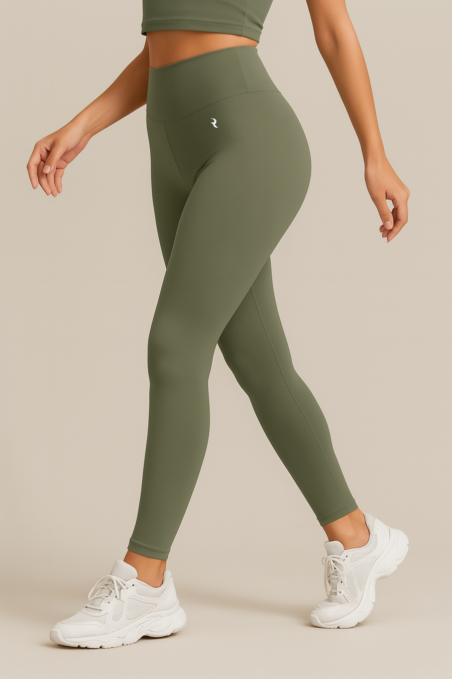 Impact Seamless Leggings – Women’s Scrunch Fitness & Yoga Pants - OLIVE