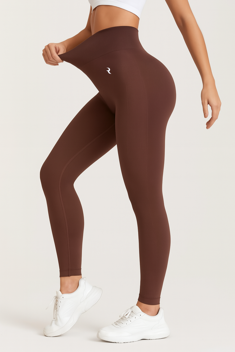 Impact Seamless Leggings – Women’s Scrunch Fitness & Yoga Pants - BROWN