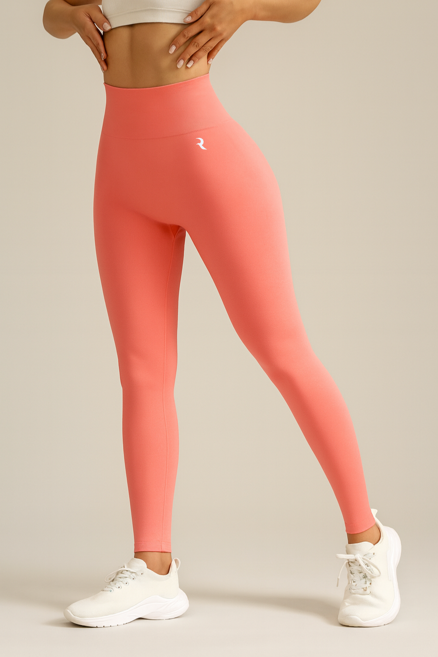 Impact Seamless Leggings – Women’s Scrunch Fitness & Yoga Pants - PINK CORAL